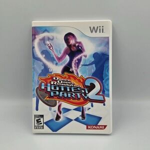 Wii Dance Dance Revolution: Hottest Party 2 (Nintendo Wii 2007) Complete Manual